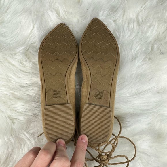 Chinese Laundry Endless Summer Ghillie Flats in Tan - Picture 5 of 5